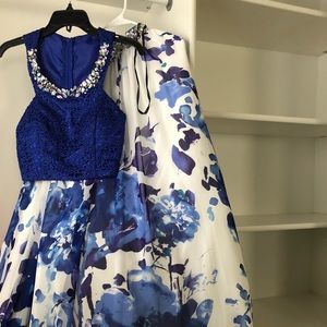 Floral skirt with top